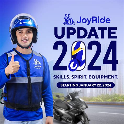 JoyRide Update 2024 starts today! Take .